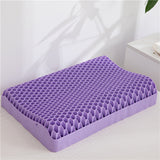 Neck Massage Bed Pillow. Honeycomb Orthopedic by Cuartos