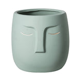 Ceramic Face Living Room Vase Ceramic Vase by Cuartos