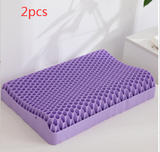 Neck Massage Bed Pillow. Honeycomb Orthopedic by Cuartos