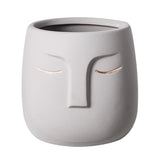 Ceramic Face Living Room Vase Ceramic Vase by Cuartos