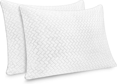Cooling Pillow Filled with Shredded Memory Foam by Cuartos