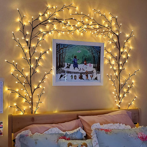 Willow Vine Branch Light | Wall Decor | LED Light
